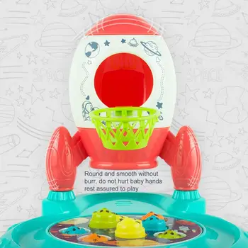 1 комплект Популярных игрушек-головоломок, Красочная игра для мозга, Светомузыкальная координация рук и глаз, детские игрушки для ударов кротов