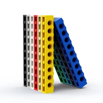 1 шт. Строительные блоки 2730 кирпичей 1x10 с отверстиями, коллекции объемных модульных игрушек GBC для высокотехнологичного набора MOC