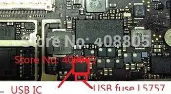 10 пар/лот без зарядного устройства USB IC Q8123 и L5757 USB filter fuse для iPad 2 на материнской плате исправлена деталь,