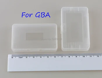 2 шт./лот, прозрачные пластиковые игровые карты, чехол для картриджа, пылезащитный чехол для Nintend Game Boy Advance GBA SP