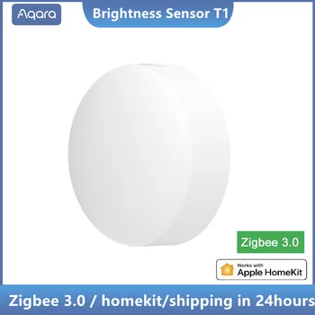 2023 Aqara Light Sensor T1 Датчик Яркости Zigbee 3.0 Automation Smart home Light Detector APP Control от aqara home / Homekit