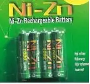 4 шт./лот NI-ZN аккумуляторная батарея 1.6 V AAA 1000mwh
