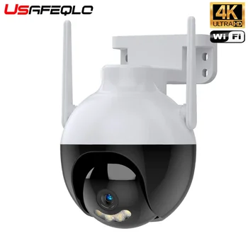 AI двухъядерный IP66 водонепроницаемый PTZ 4K ip-камера wifi камера безопасности мини камера шпион приложение Wi fi XM ICSEE 8,0 Мегапикселей 3,6 мм