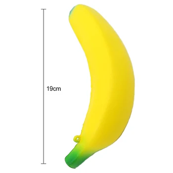 Banana Squeeze Антистрессовые Игрушки для Детей с Медленным Отскоком Декомпрессионная Игрушка Squishi Funny Toy Anti St