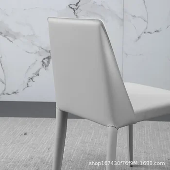 C0002 Стул-седло для гостиной Nordic light роскошный обеденный стул домашний минималистичный стул Итальянский обеденный стол стул с простой спинкой cha