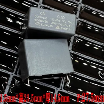 C3d Mkp 106 10uf 500v 450v 2h защитный пленочный конденсатор C3d2h106k