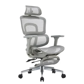 Cadeira Современный Простой Офисный Откидывающийся Вращающийся Компьютерный стул Домашнее Эргономичное кресло Boss с длинной спинкой