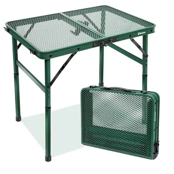 E EASTSTORM Гриль, Походный стол, складной стол для пикника на открытом воздухе, 2 фута - портативный, компактный и складной для удобства хранения - сад