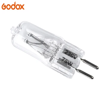 Godox 75 Вт 120 В Моделирующая Лампа Для Фотостудии Лампа для Фотосъемки Лампа для Компактной Студийной Вспышки Стробоскоп Speedlite