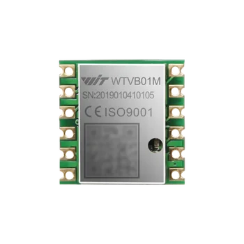 Высокостабильный Датчик измерения вибрации WTVB01-485 WitMotion, Скорость + амплитуда виброперемещения по 3 осям Modbus
