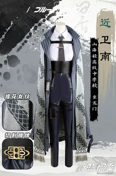 Горячая аниме игра Blue Archive Косплей костюм Модная черная униформа Вечеринка Хэллоуин Унисекс Одежда для ролевых игр