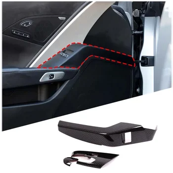 Для 2014-2019 Chevrolet Corvette C7 ABS карбоновый автомобильный стайлинг наклейка на рамку переключателя подъема стекла автомобиля аксессуары для интерьера автомобиля