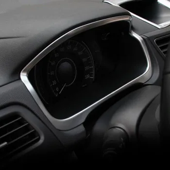 Для Honda CRV CR-V 2012 2013 2014 2015 2016 ABS Хромированная Приборная Панель Декоративная Рамка Крышка Отделка Автомобиля Для Укладки