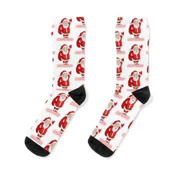 Женитьба на рождественских носках Санта Клауса, рождественский подарок, футбольные носки, Забавные носки, Носки Женские Мужские