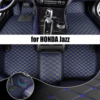 Изготовленный на Заказ Автомобильный коврик для HONDA Jazz 2014-2018 годов Выпуска, Обновленная версия, Аксессуары для ног, ковры