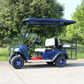 Изготовленный на заказ дешевый 6-местный гольф-кар с газовым или электрическим приводом для продажи