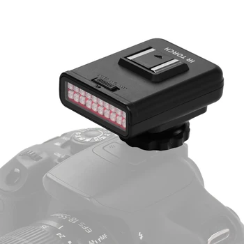 Инфракрасный осветитель ночного видения Студийный ИК светодиодный светильник USB перезаряжаемый для зеркальной камеры Аксессуар для фотосъемки