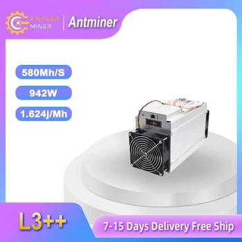 Используемый Bitmain Antminer L3++ 580Mh / S с блоком питания 942W SHA256 LTC / DOGE ASic Miner