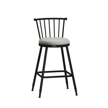 Итальянское кожаное кресло-седло простой домашний дизайнерский обеденный стул в кремовом стиле, легкий обеденный стол в стиле минимализма в роскошном ресторане