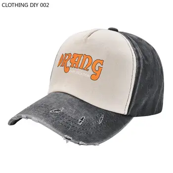 Ковбойская шляпа с оранжевым усилением, винтажная шляпа для гольфа, Новая шляпа, кепки для рыбалки, женская одежда для гольфа, мужская