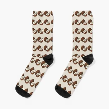 Кокосовый подарок для любителей кокосовых носков, термоноски, мужские зимние носки, мужские носки, женские носки