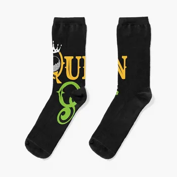 Королева гольфа зеленых носков носки зимние новогодние носки цветные носки Женские мужские носки