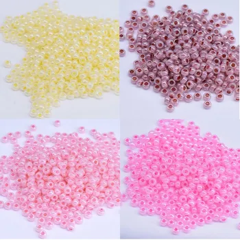 Круглые рисовые бусины TOHO 11/0 мм, импортированные Японией бусины ручной работы, материал для поделок 500 шт., около 5 г