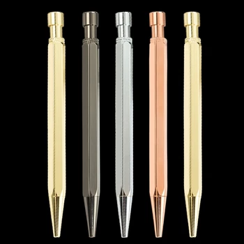 Металлическая ручка для письма с вращающейся резьбой, ручка для вывесок, шариковая ручка