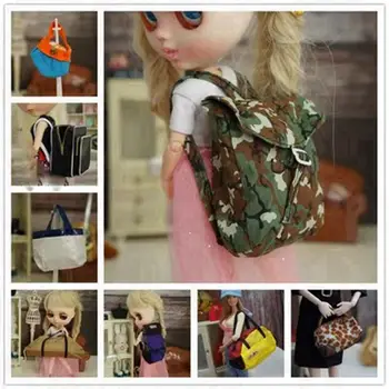 Модные аксессуары для кукол 1/6, новые 10 стилей, женская поясная сумка, кукольная сумочка, аксессуары для кукол