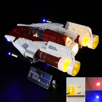 Набор USB-ламп для конструктора Lego 75275 A-Wing Star Fighter 75275 Blocks Building Set - (Модель LEGO В комплект не входит)