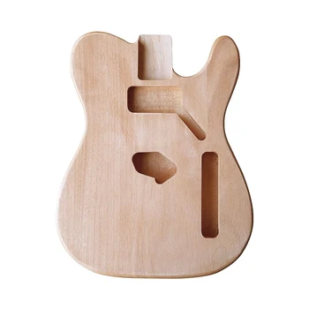 Незаконченный корпус электрогитары для гитары TL красное дерево/клен DIY полированные гитарные детали