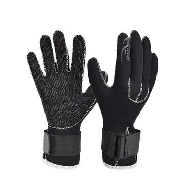 Неопреновые перчатки для подводного плавания, Перчатки для подводной охоты, согревающие перчатки для плавания, защитное снаряжение для подводного плавания с полными пальцами 3 мм