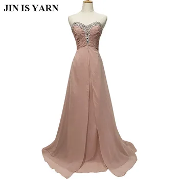 Новая мода 2018, формальное розовое вечернее платье со средним рукавом и длинным дизайном, элегантные кружевные вечерние платья больших размеров