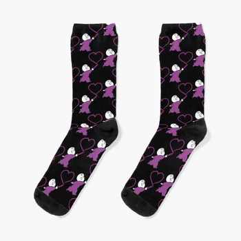 Носки Harold and the purple crayon футбольные противоскользящие подарочные крутые носки Женские Мужские