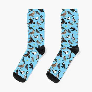 Носки Wild Ducks, забавный подарок, профессиональные детские носки для мальчиков для бега, Женские