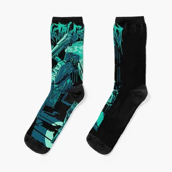 Носки с фан-артом Metal Gear Solid ALT2, нескользящие носки, теплые носки, подарочные носки для баскетбола, женские Мужские носки