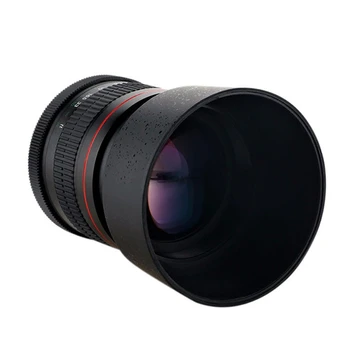 Объектив камеры 85 мм F1.8, зеркальный объектив с фиксированным фокусным расстоянием и большой диафрагмой для объектива камеры Sony Nex