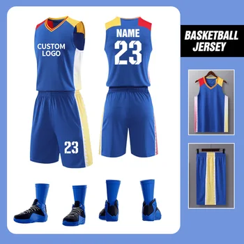 Оптовая Дешевая баскетбольная одежда, Изготовленная на заказ Быстросохнущая Баскетбольная майка, Мужская негабаритная Красно-черная баскетбольная форма, рубашка A066