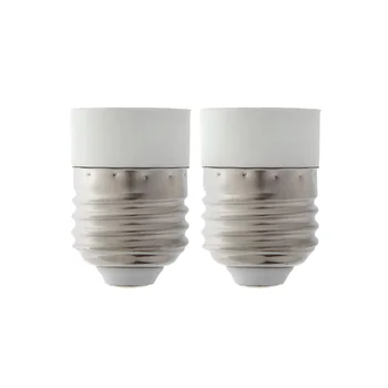 Основание лампы из 2шт типа E27 в E14, держатель для лампы, переходник для розетки, лампа для преобразования огнеупорного материала