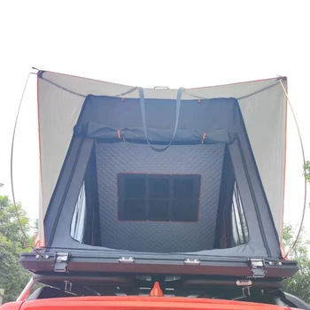 Палатка на крыше большого размера для 3-4 человек, алюминиевая палатка на крыше с жесткой оболочкой, автомобильная палатка для кемпинга на крыше с жесткой оболочкой на продажу