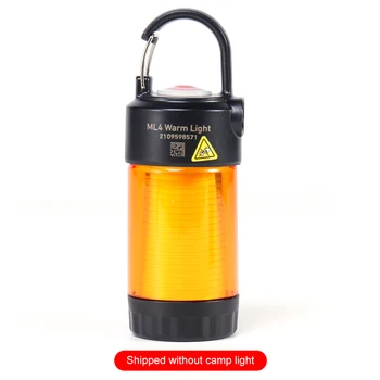 Портативный походный фонарь, защитный чехол, средство от комаров, фонарь для кемпинга, лампы с оранжевым абажуром, аксессуары для ламп ML4