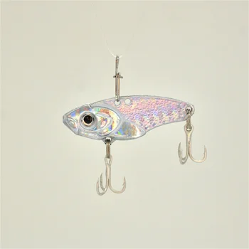 Приманка С тремя крючками, разноцветное рыбье тело, плавающее, кокетливый бросок, Далеко Маленький и изысканный набор приманок, приманка из сплава, поддельная приманка