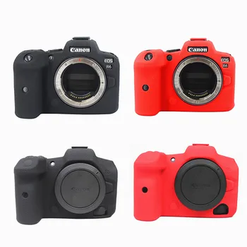 Противоскользящий Текстурный Дизайн Силиконовый Чехол Для Камеры DSLR Сумка Для Корпуса Защитный Чехол Для Canon EOS R3 R5 R7 R6 Mark II Nikon Z9