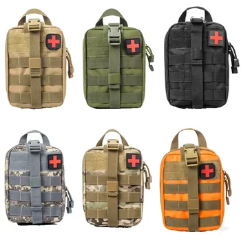 Тактическая поясная сумка Военная Быстроразъемная аптечка первой помощи Набор медицинских принадлежностей для кемпинга охоты Выживания на открытом воздухе