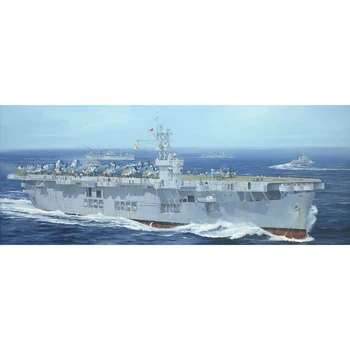 Трубач 05369 1/350 Линкор Военно-морского флота США CVE-26 Сангамон Статическая Модель Военного корабля Комплект для Подарков TH20197-SMT2
