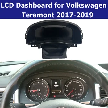Цифровая панель приборной панели Виртуальная комбинация приборов ЖК-спидометр в кабине для VW Teramont 2017-2019