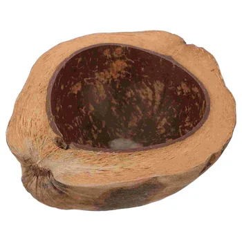 Чашка с ароматом натуральной скорлупы кокоса, Старая миска Хайнань, тарелка с сухофруктами, блюдо для кухонного салата, кокосовые орехи, миски для продуктов.