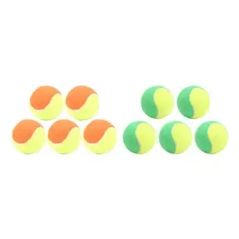 Эластичные мячи для сквоша, легко удерживаемые, компактный набор теннисных мячей, экологически чистый, для снятия давления, износостойкий для офиса